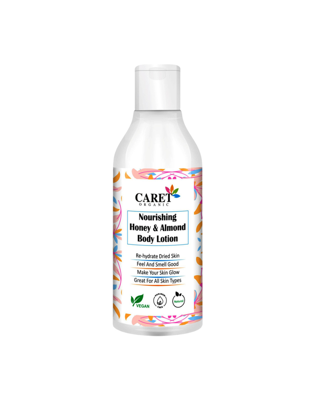 CARET ORGANIC Nourishing Honey & Almond Body Lotion - 250 ml