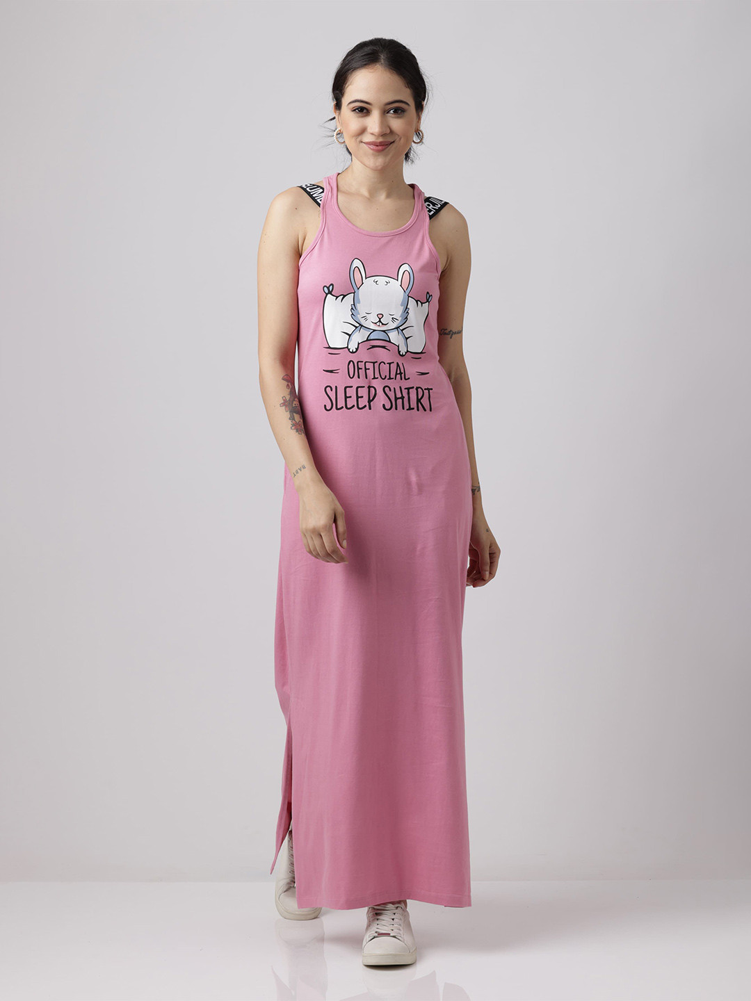 Slumber Jill Women Print Maxi Casual Dress