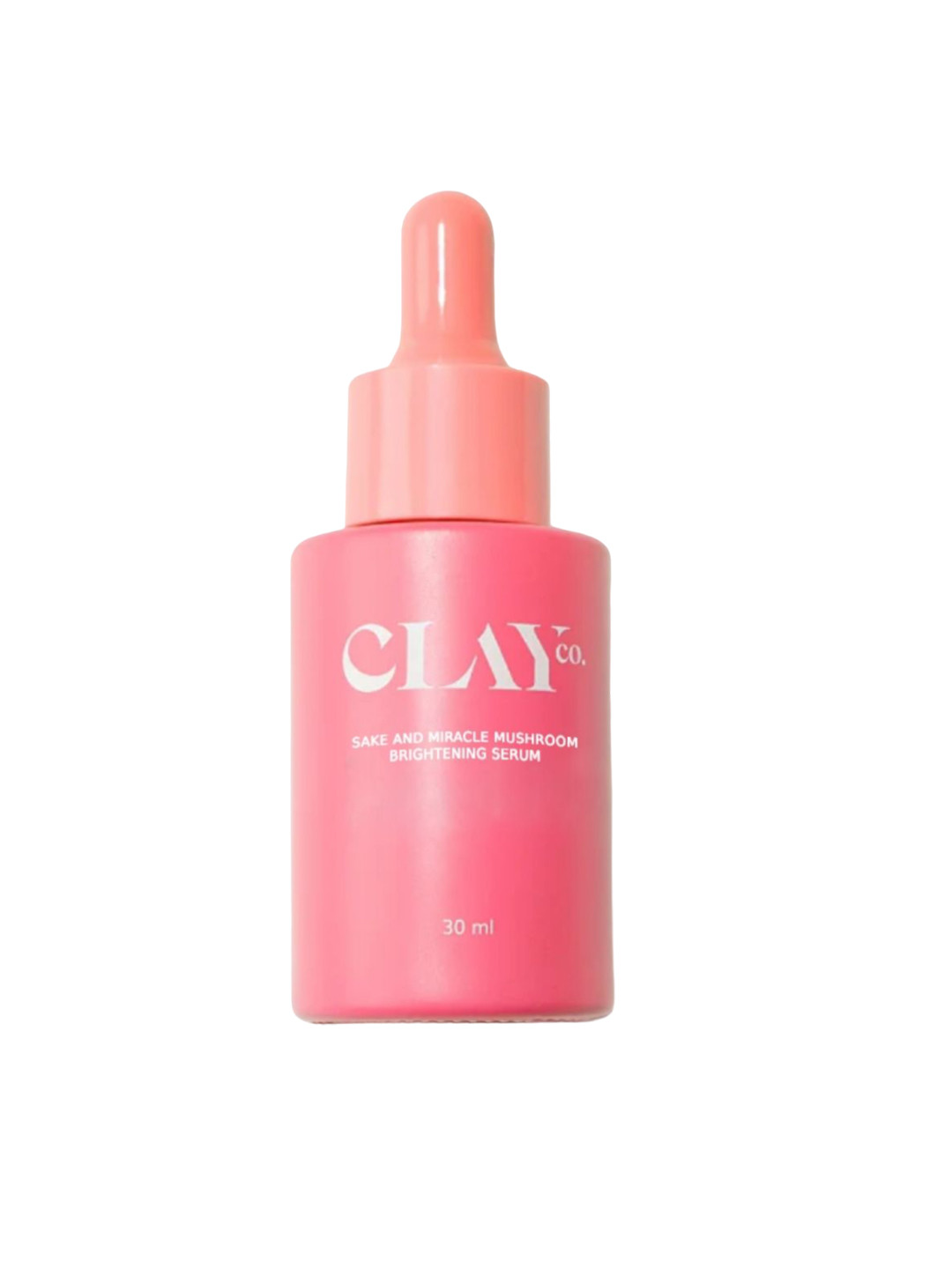 CLAYco. Sake & Miracle Mushroom Brightening Serum with Kojic Acid & Alpha Arbutin - 30 ml