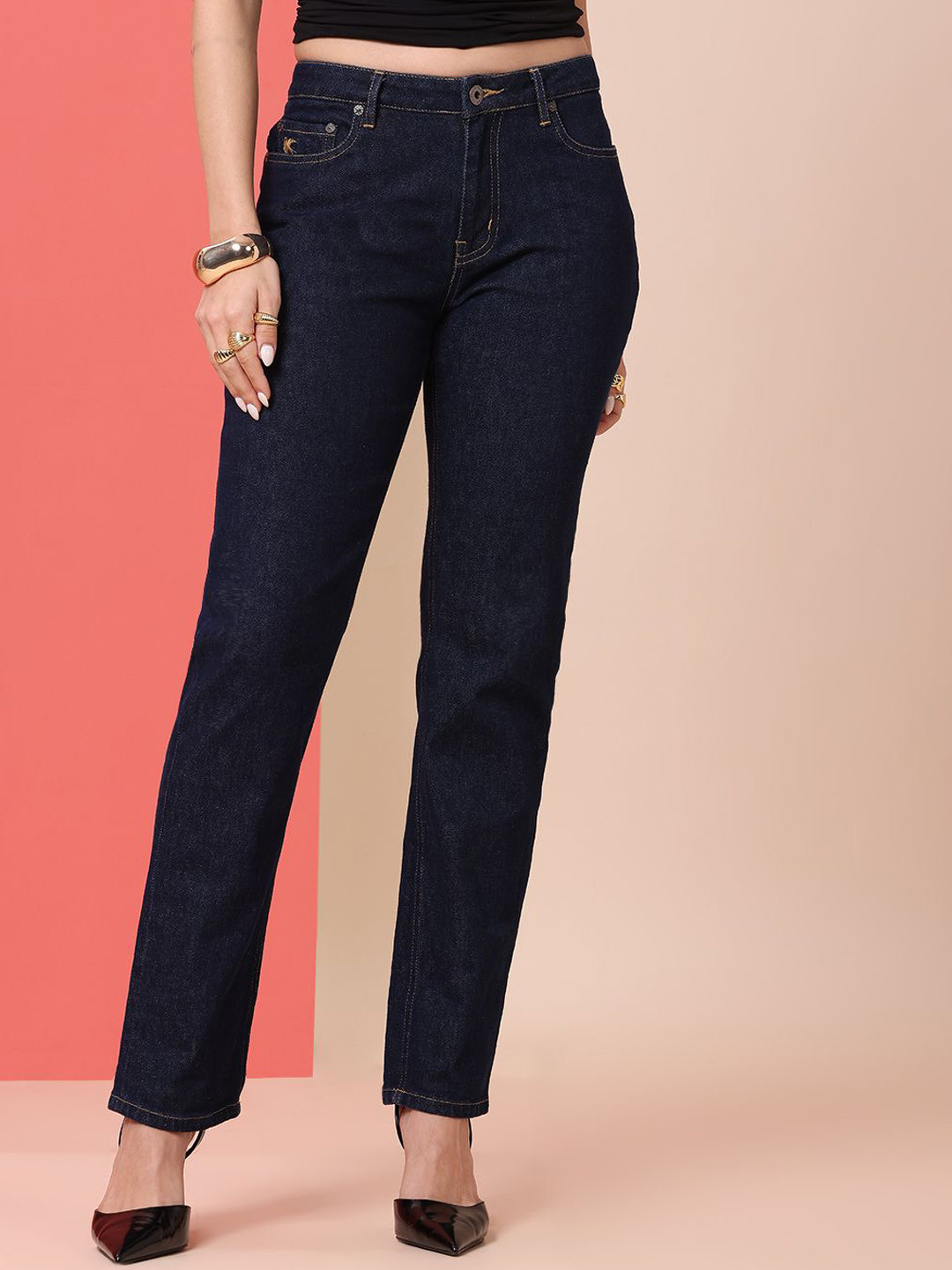 Chemistry Denim Slim Fit Clean Look No Fade Jeans