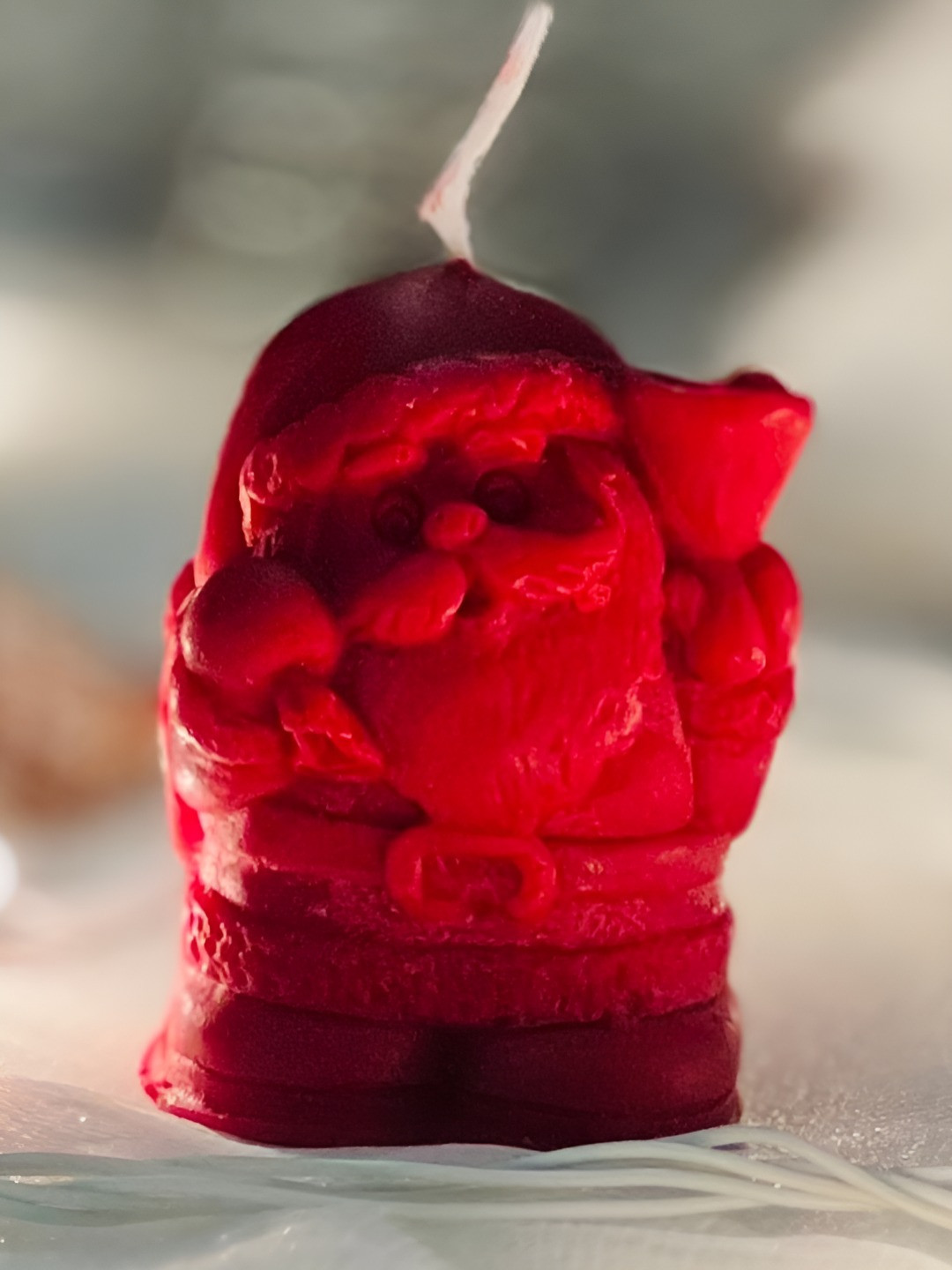 Timaya's Decor Ho Ho Ho Scented 1 Wick Solid Cartoon Regular Pillar Candles