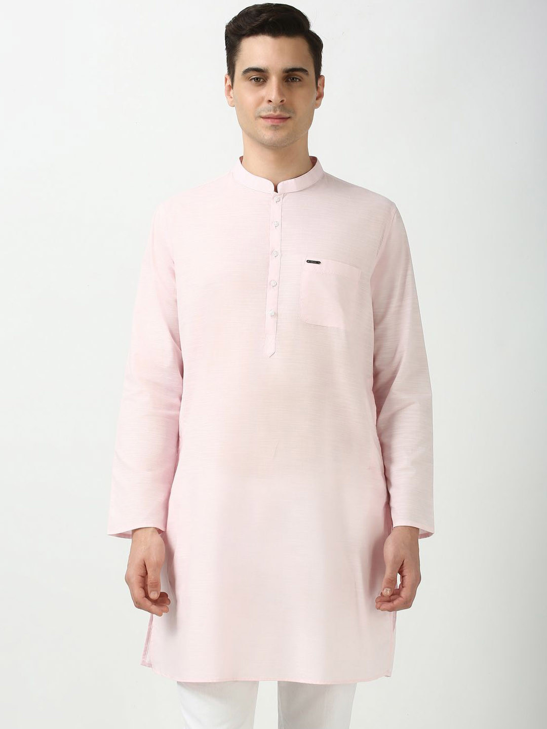 Peter England Men Thread Work Kurta