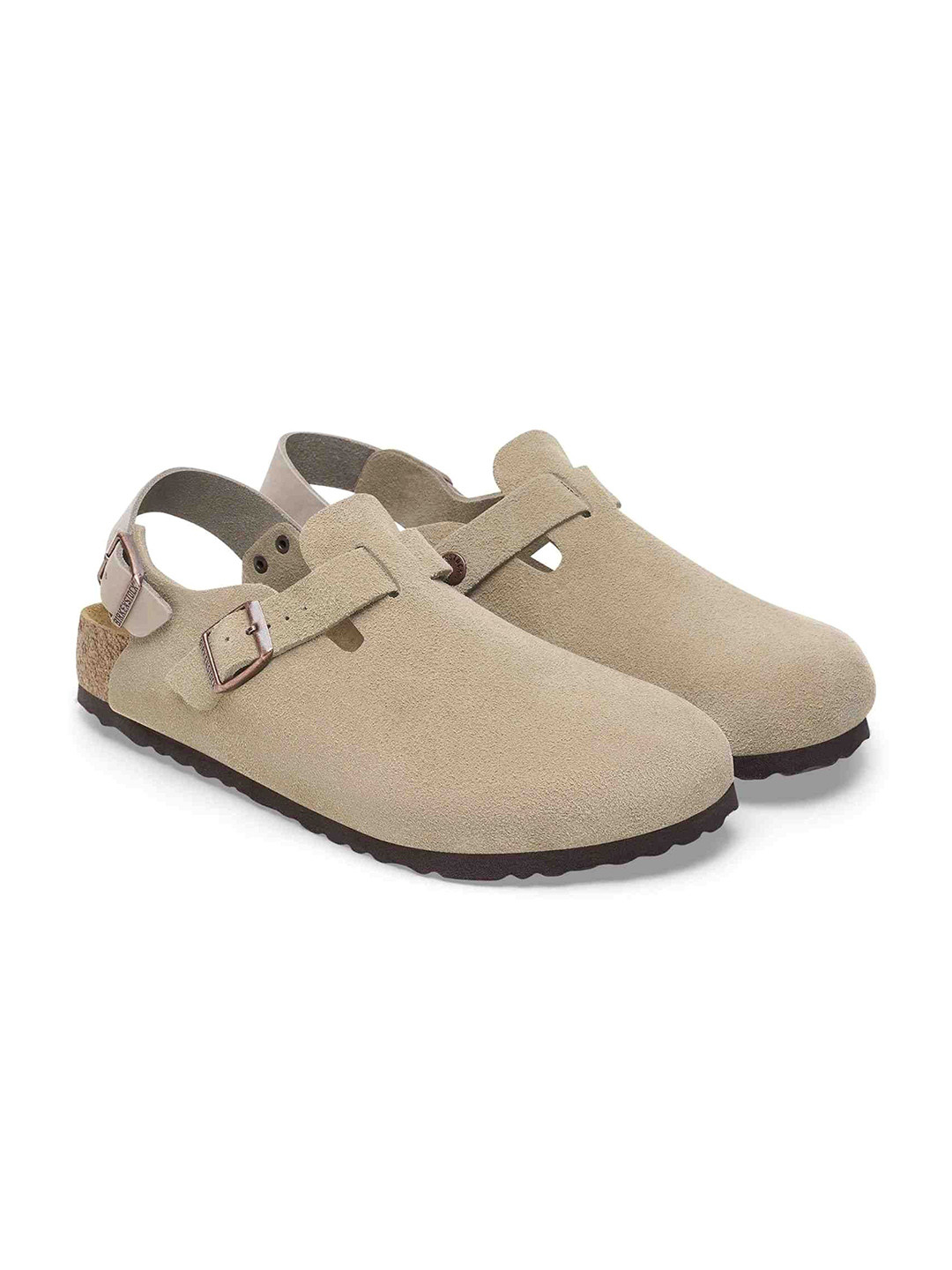 Birkenstock Tokio Ii Unisex Beige Narrow Width Backstrap Clogs