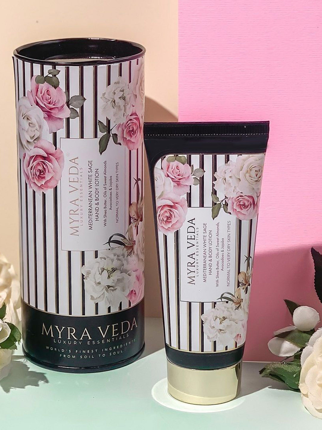 MYRA VEDA Mediterranean White Sage Hand & Body Lotion- 200 ml