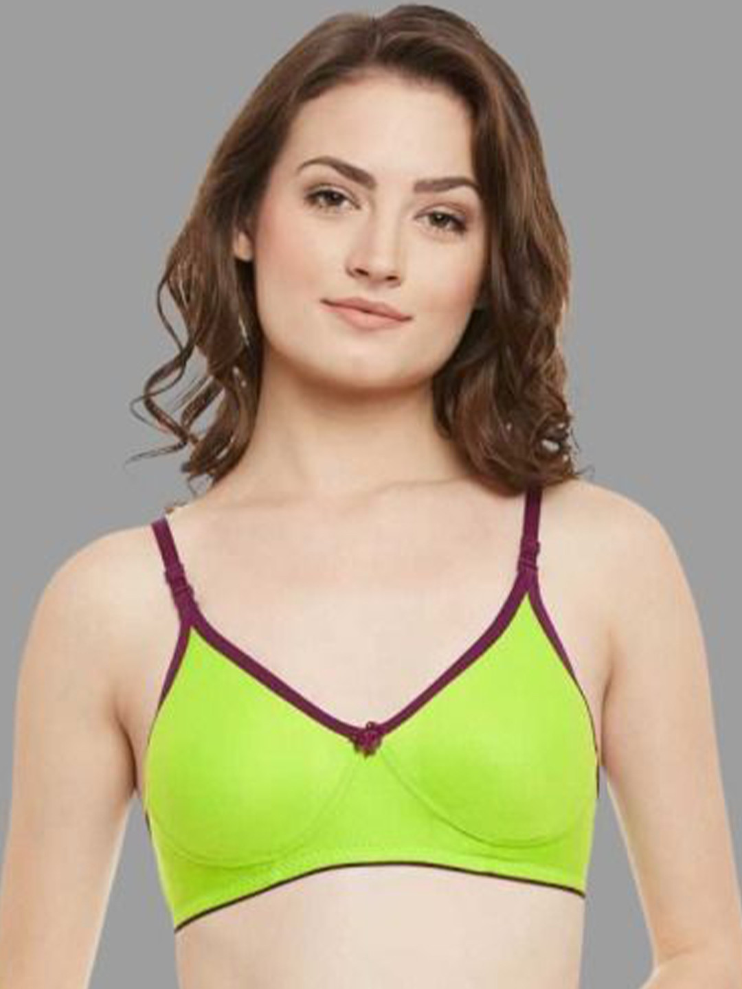 Claura Women Full Coverage Non-Wired  and Non Padded T-shirt Bra