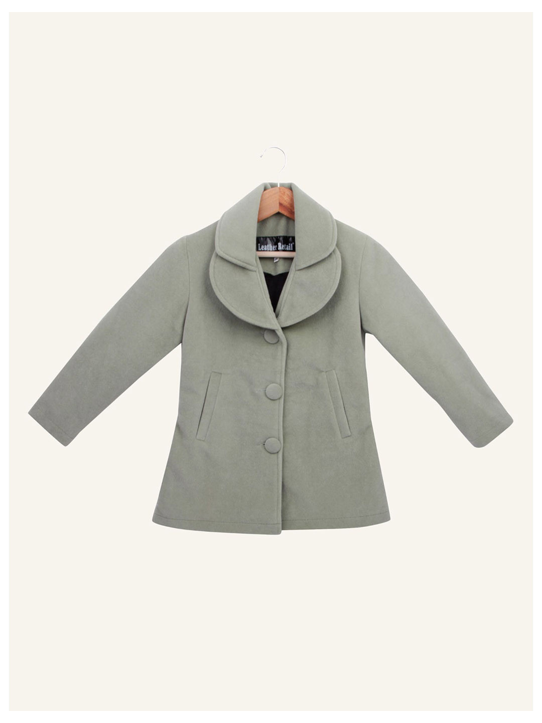 Leather Retail Girls Tailored Jacket