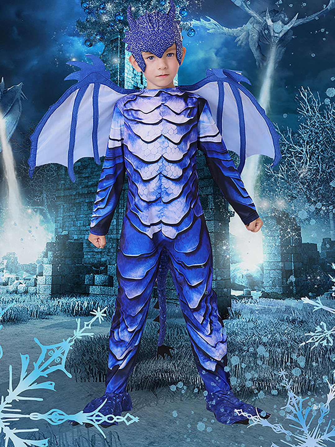 Little Surprise Box LLP Kids Fierce Dragon Halloween Costume Dress Up