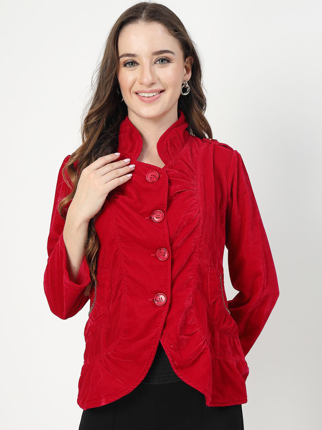 COSMIC TRIO Women Lightweight Open Front Jacket