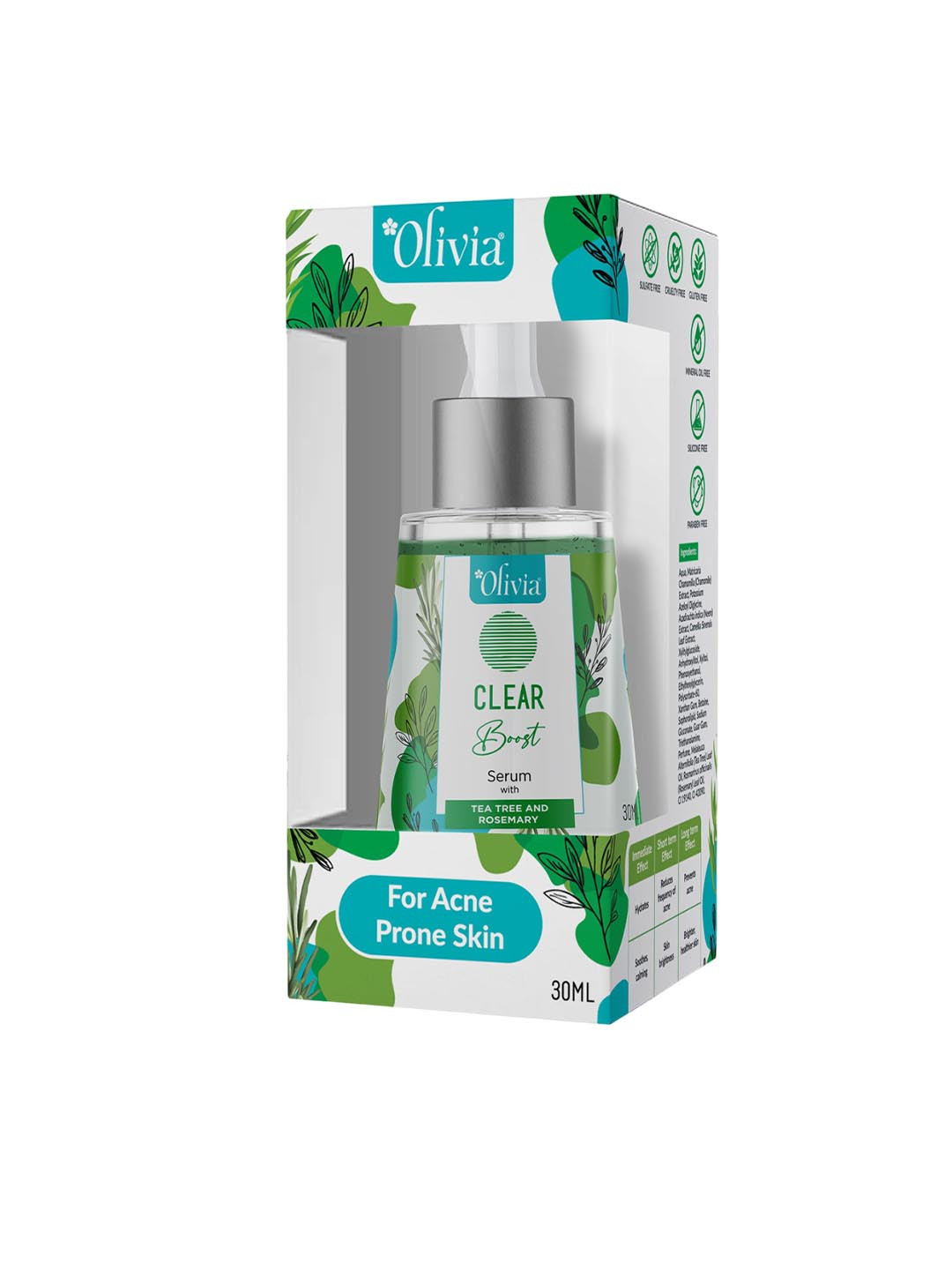Olivia Clear Boost Marine Brightening Serum - 30 ml - Lumi Boost