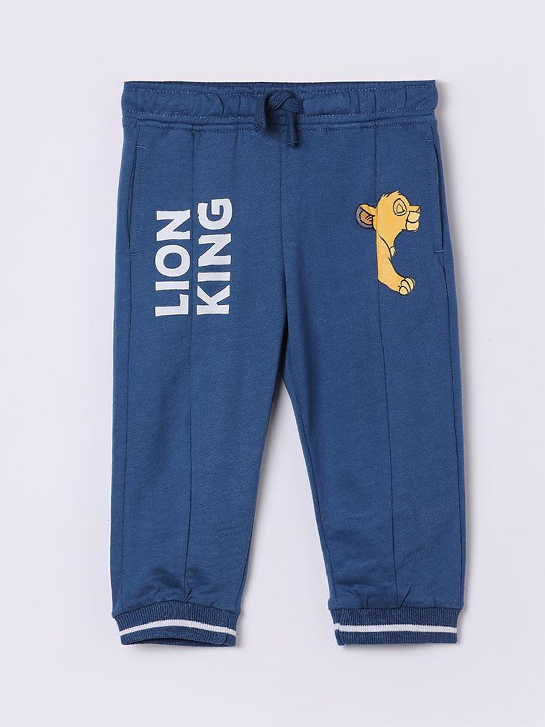 Juniors by Lifestyle Boys Blue Disney-Lion King Track Pants