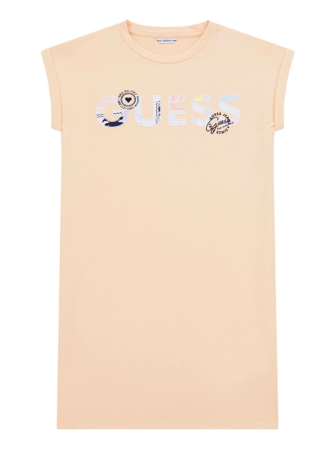 GUESS Kids-Girls Embroidered T-shirt Dress