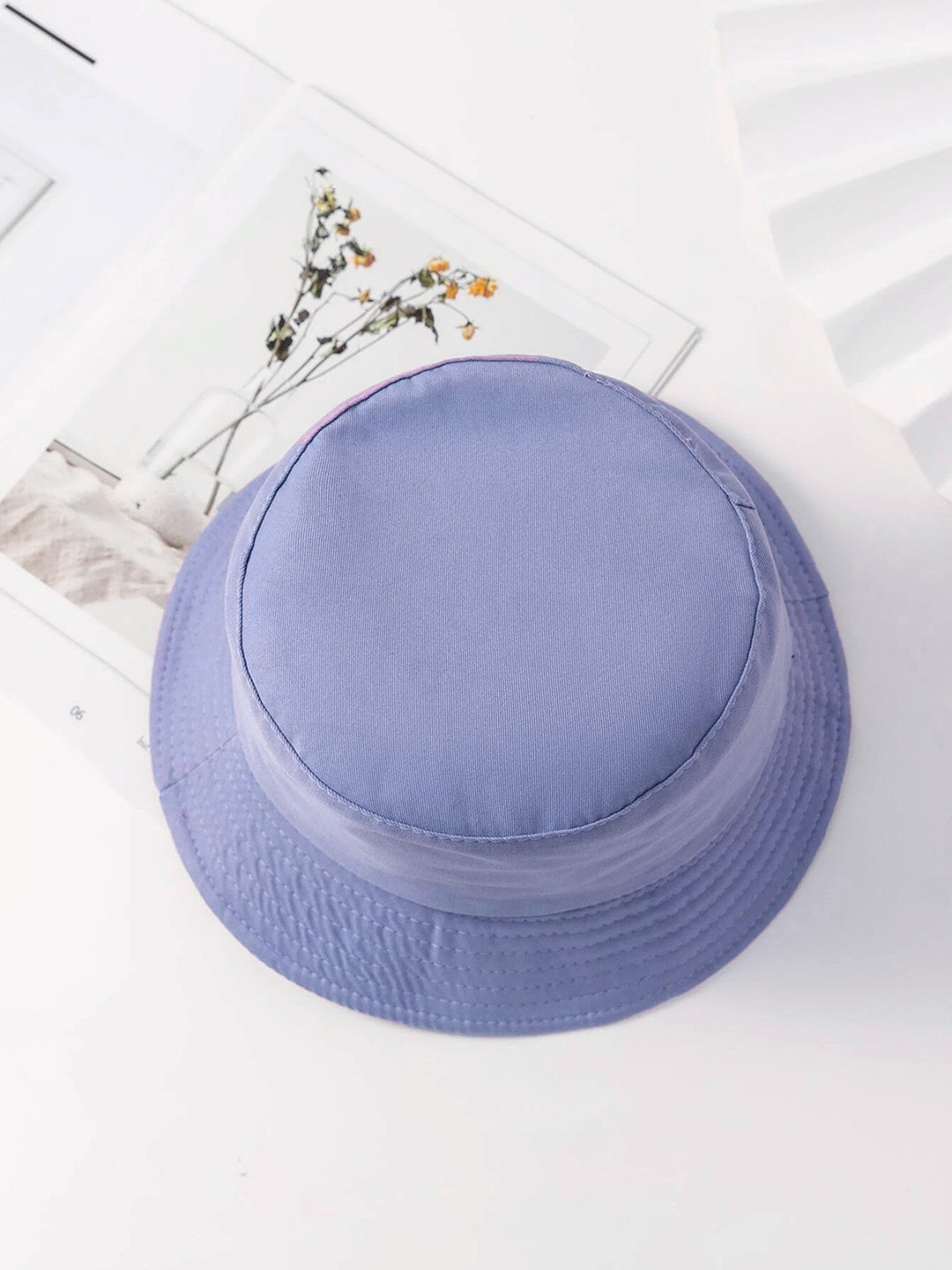 Infispace Women Blue Solid Sun Hat