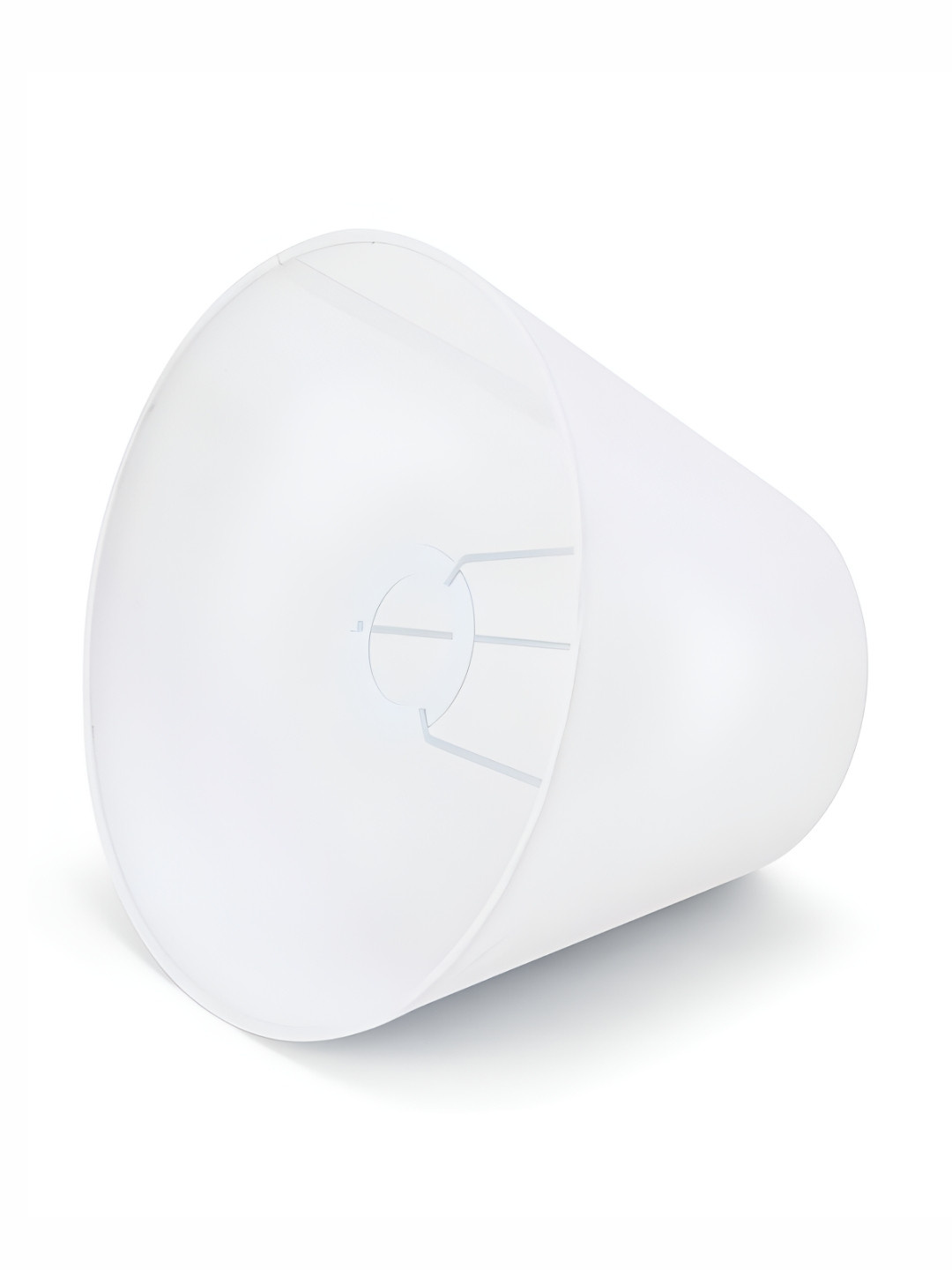 Fabindia White Cotton Basix Tapered Drum Lampshade