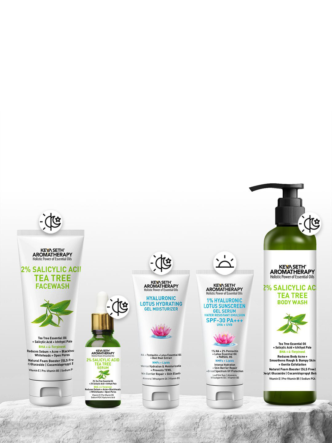 KEYA SETH AROMATHERAPY  Aromatherapy 2% Salicylic Acid Tea Tree Face Wash - 100 ml