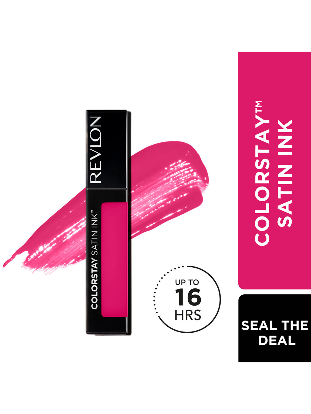 Revlon Colorstay Satin Ink Liquid Lip Color with Vitamin E 5ml - Seal The Deal 012