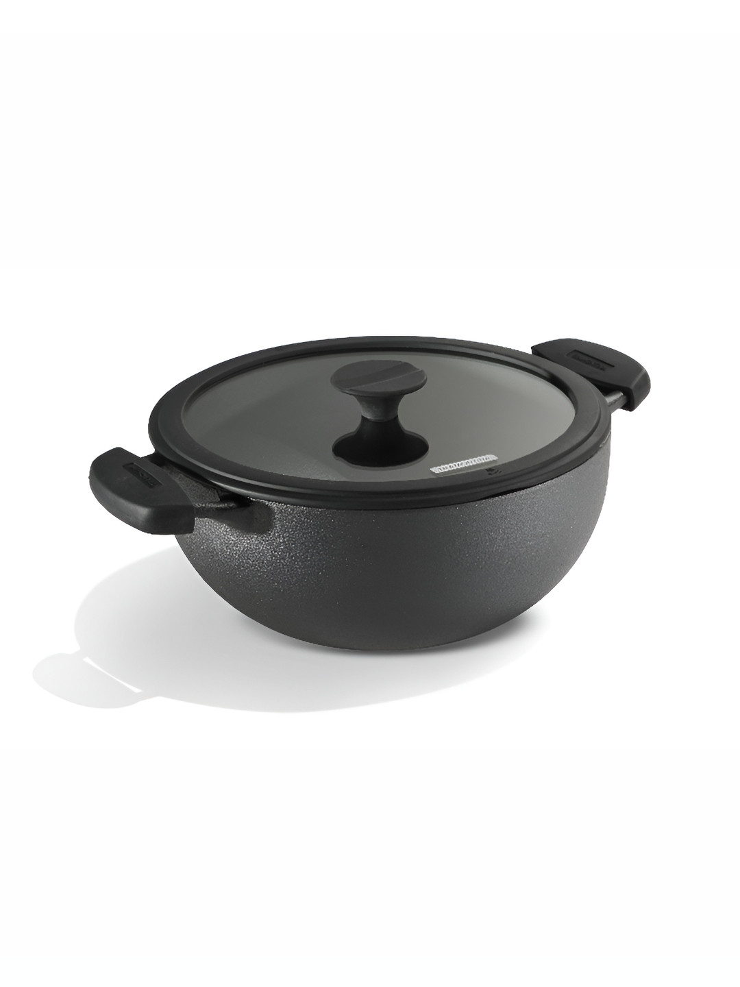 Tramontina Titanex Black Induction Base Cast Iron Kadhai and Wok