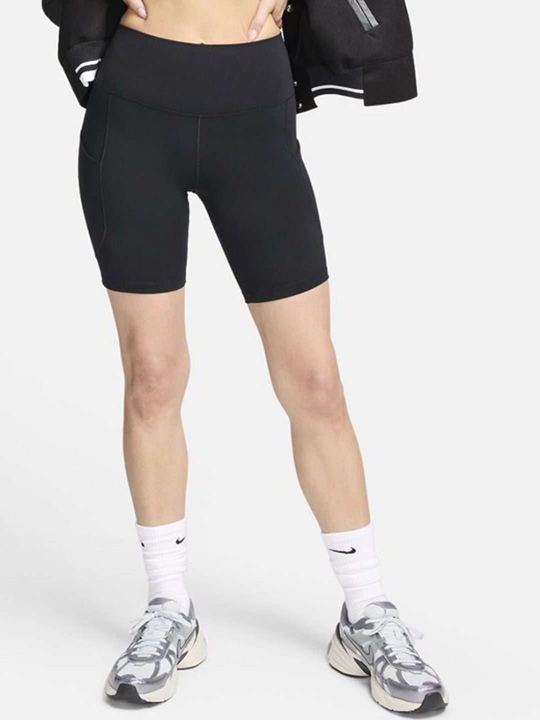 Nike Women One High-Waisted Biker Shorts
