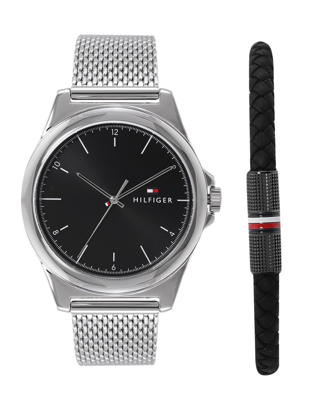 Tommy Hilfiger Men Analogue Watch With Bracelet Gift Set- TH2770158W