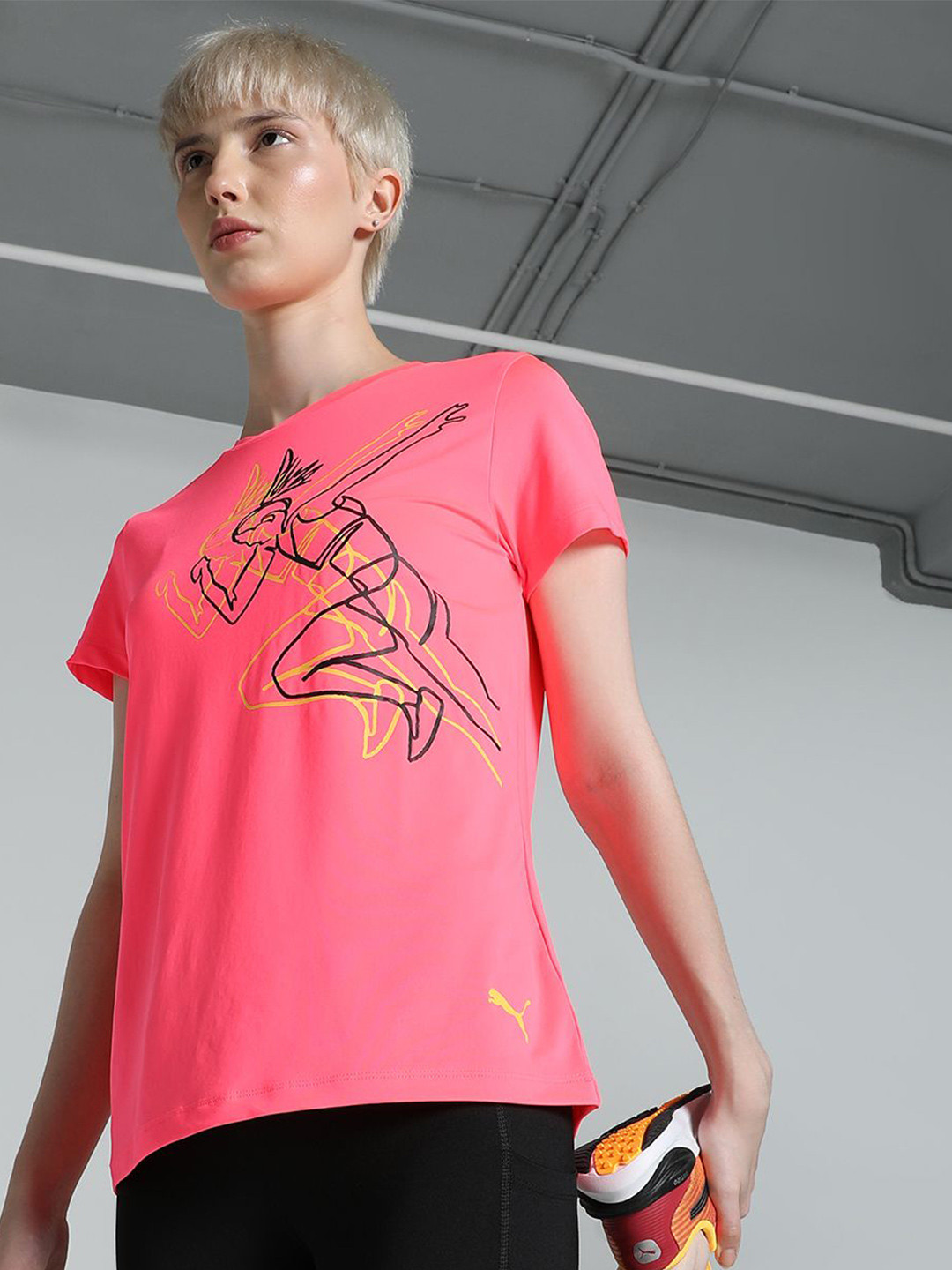 Puma Active Graphic Women's Training Tee