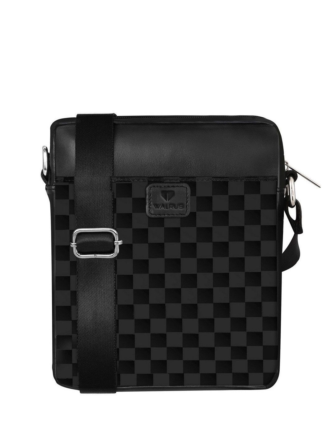 Walrus Unisex Textured Messenger Sling Bag