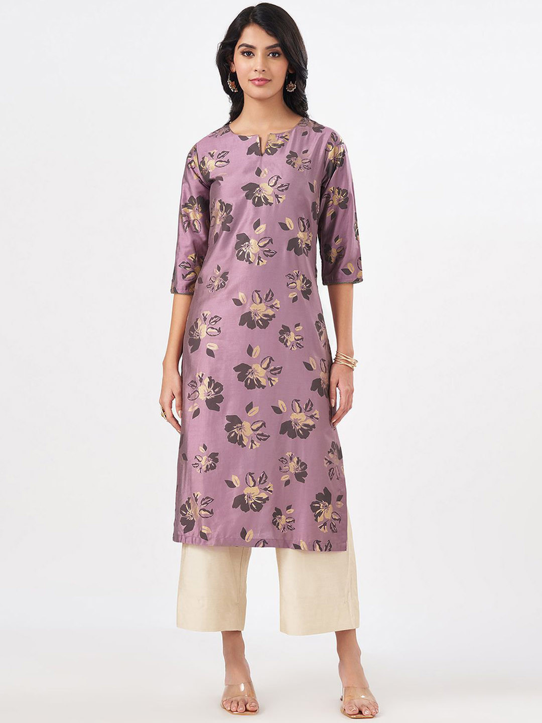 RANGMANCH BY PANTALOONS Women Floral Printed Kurta