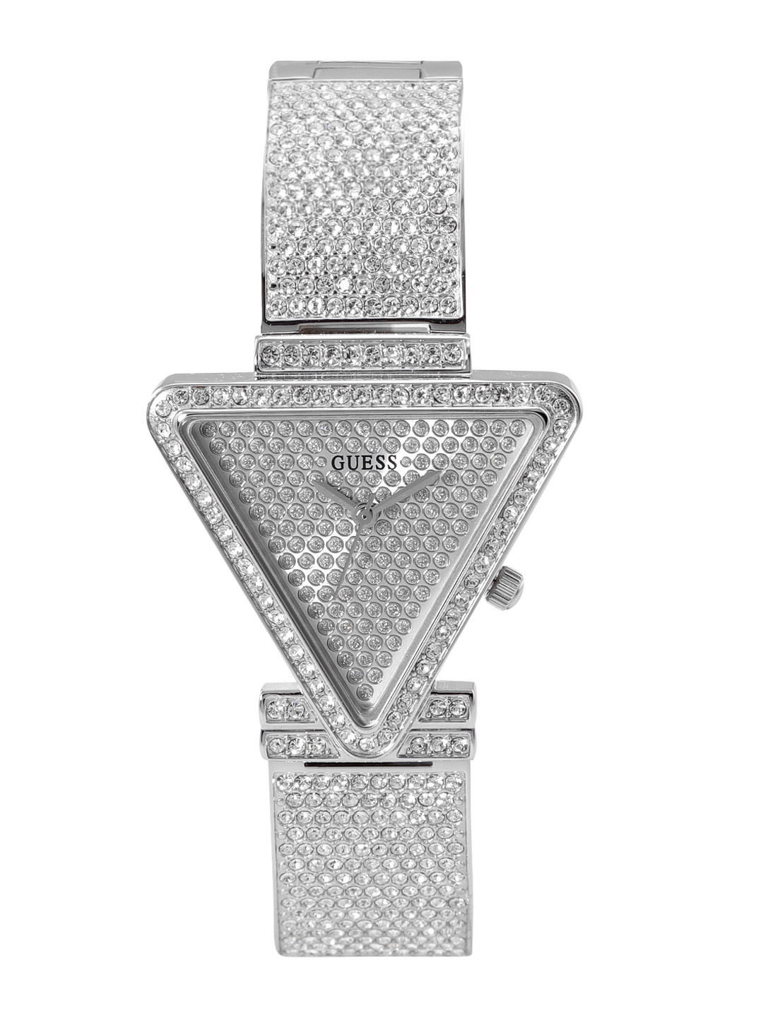 GUESS Women Trend Fame Embellished Bracelet Style Straps Analogue Watch GW0644L1