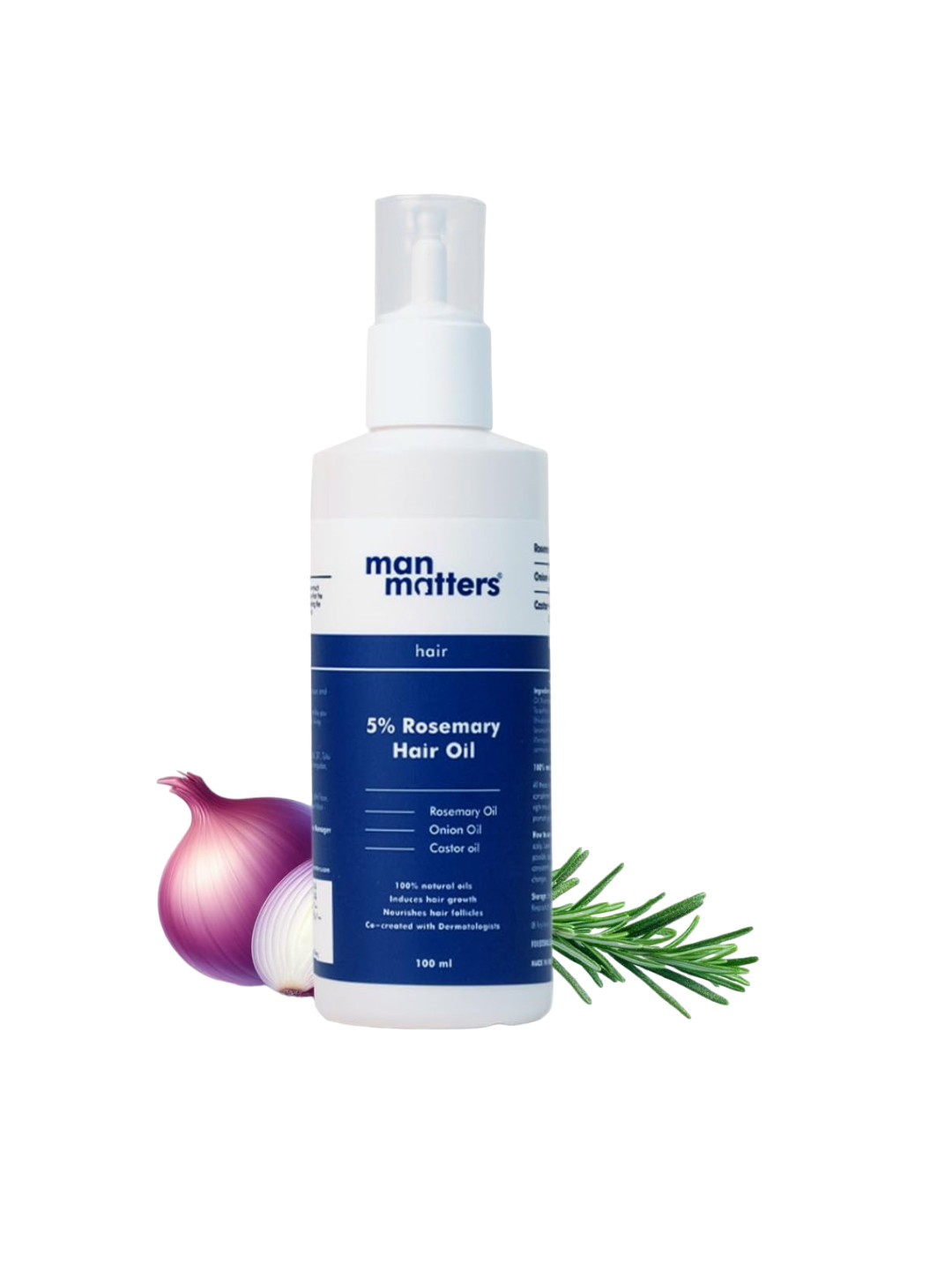 Man Matters  5% Rosemary Hair Oil - 100 ml