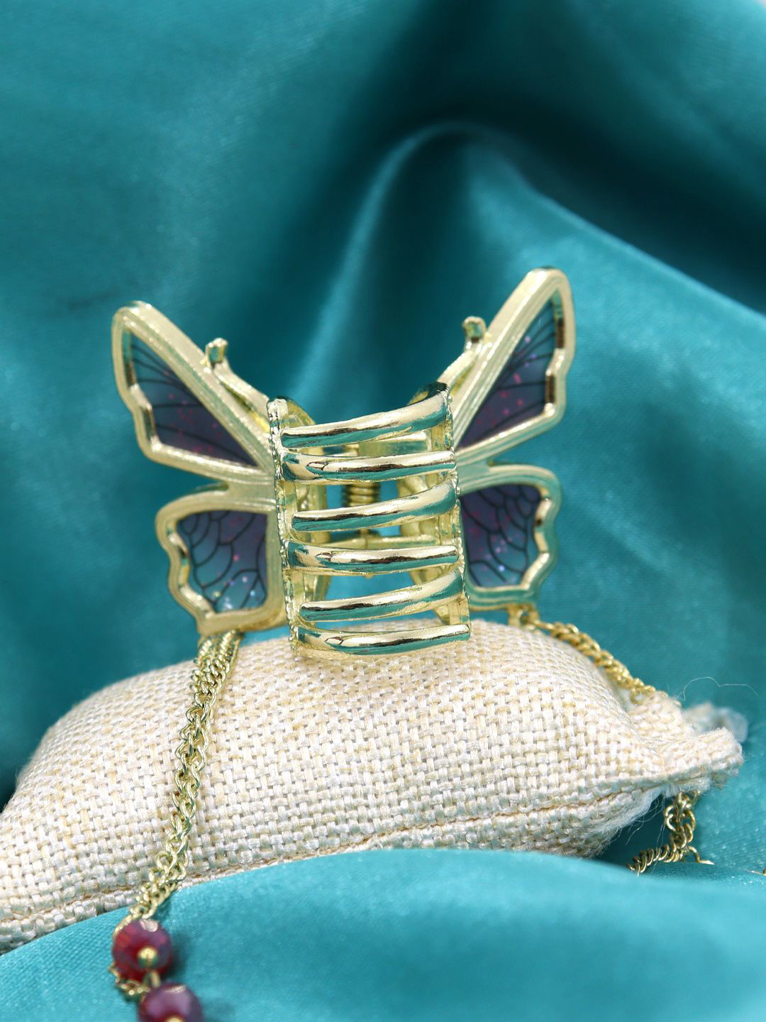 KRENOZ Women Butterfly Wing Hair Claw Clip