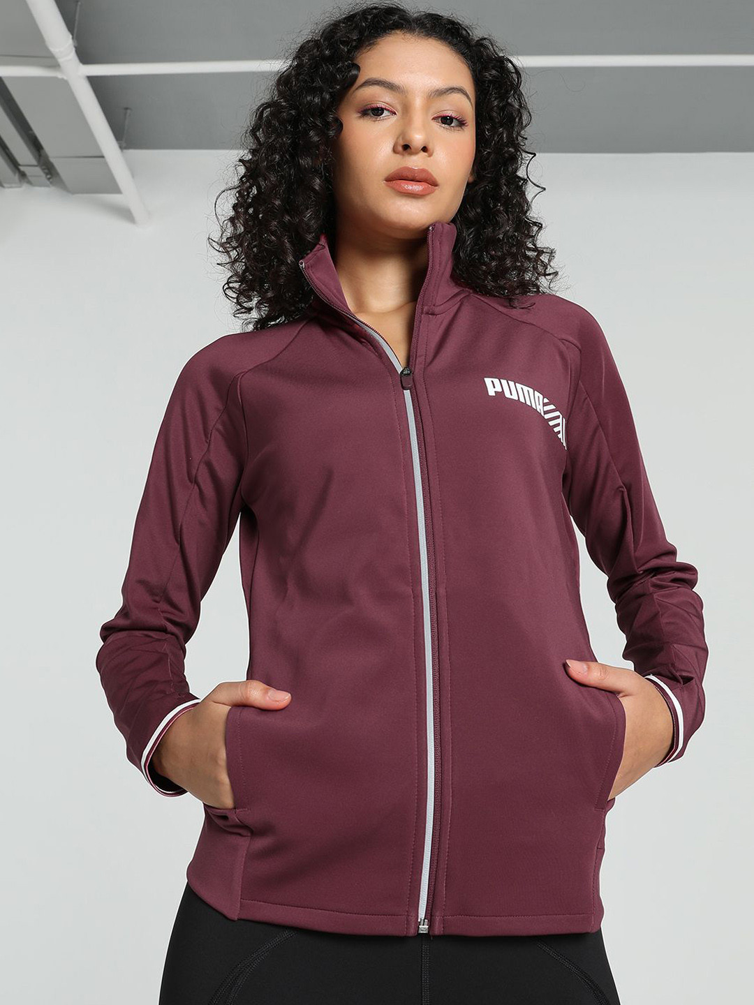 Puma Women Tec Slim Fit Sport Jacket