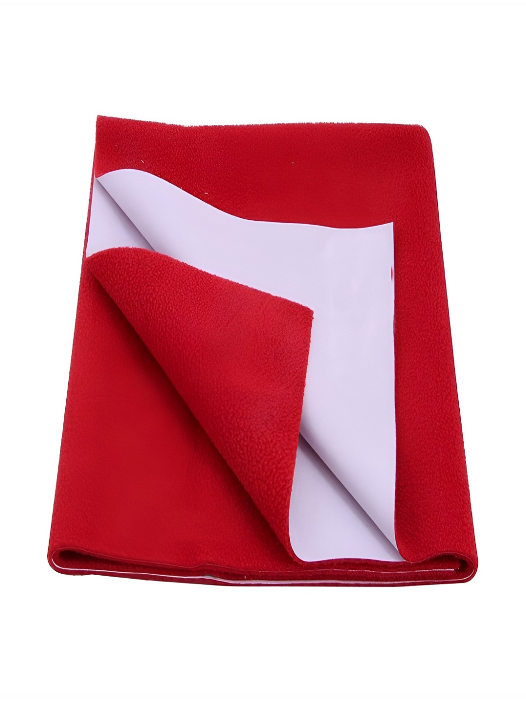 tundwal's Red Water Resistant Instadry Anti-Piling Dry Sheet Bed Protector