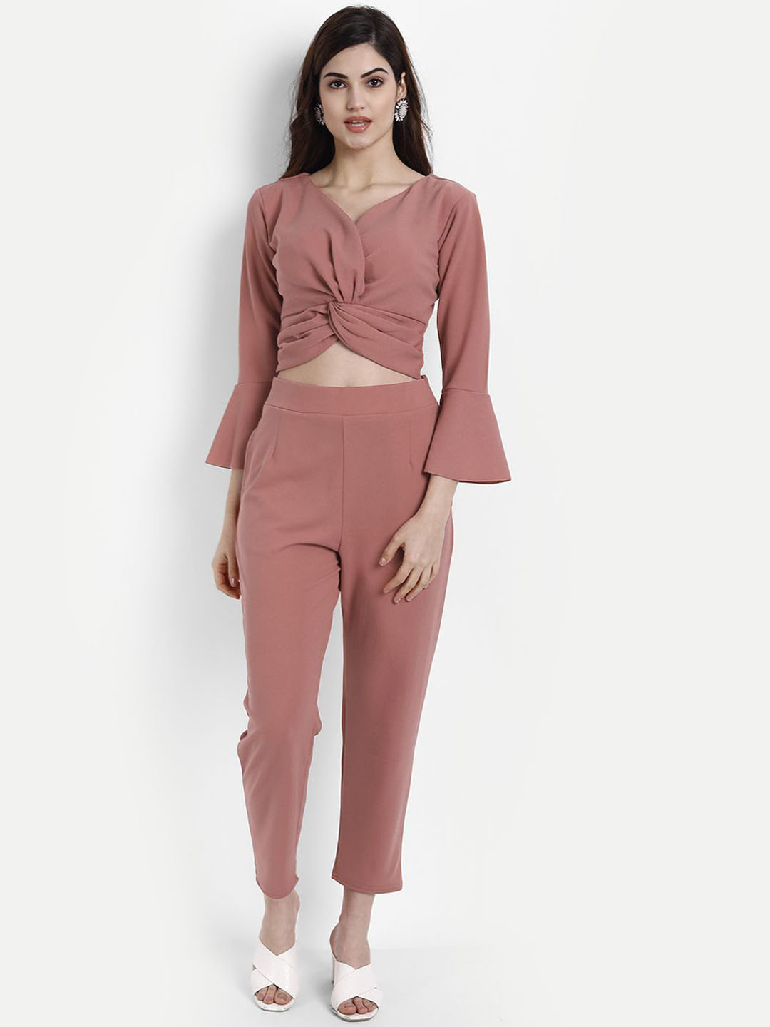 BROADSTAR Women Long Sleeves Top & Trousers Co-Ords