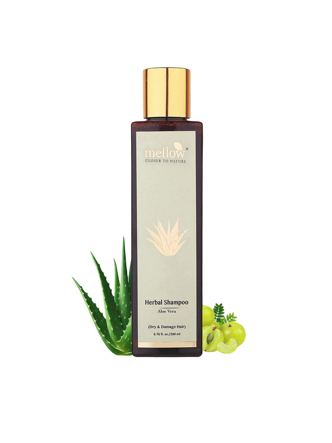 MELLOW Herbal Aloe Vera Dry & Damage Hair Shampoo-200 ml