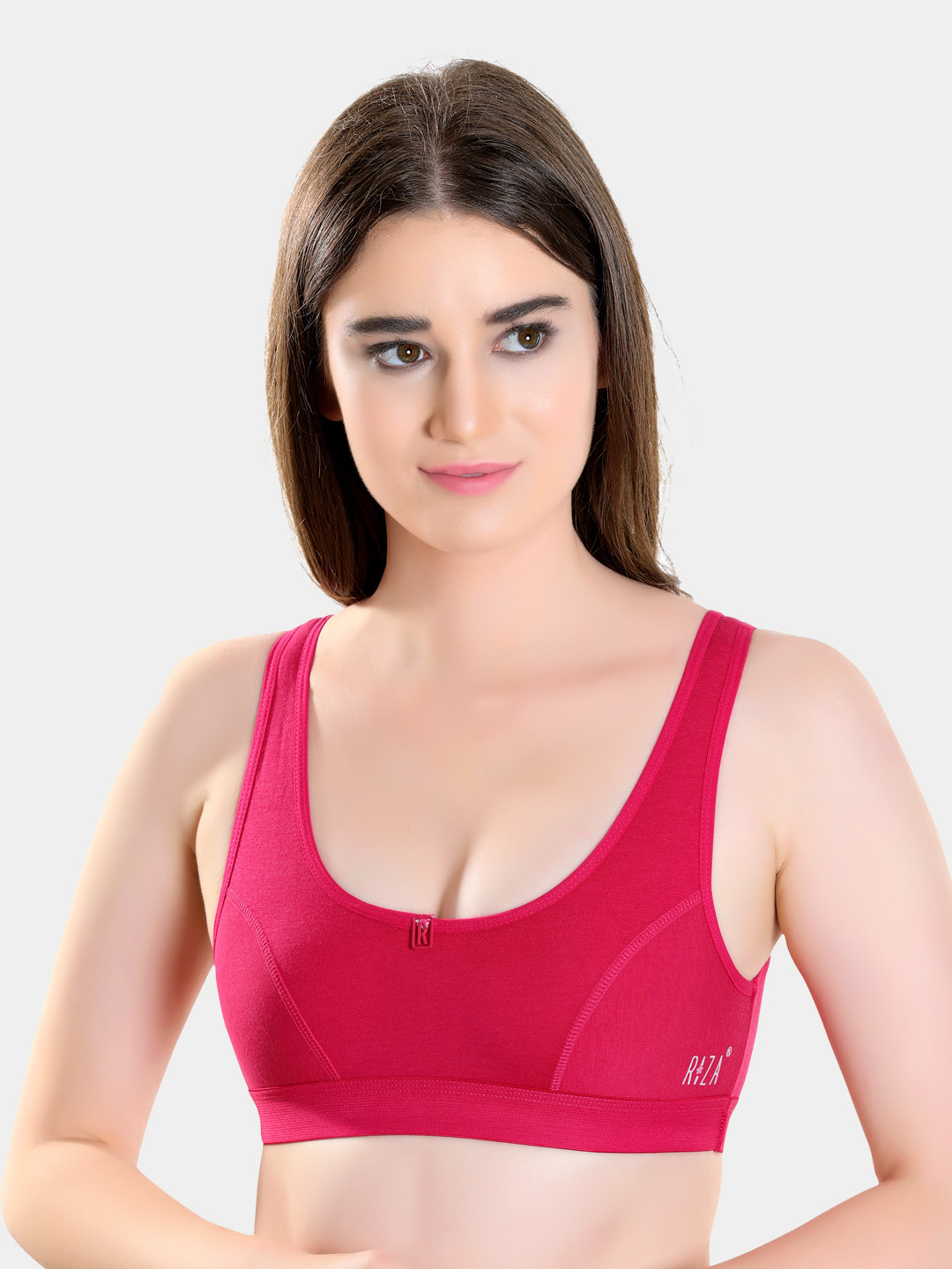 Trylo Beginner Bra For Teenage Girls Combed Cotton Fabric Non-Padded Non-Wired Pop-On Bra