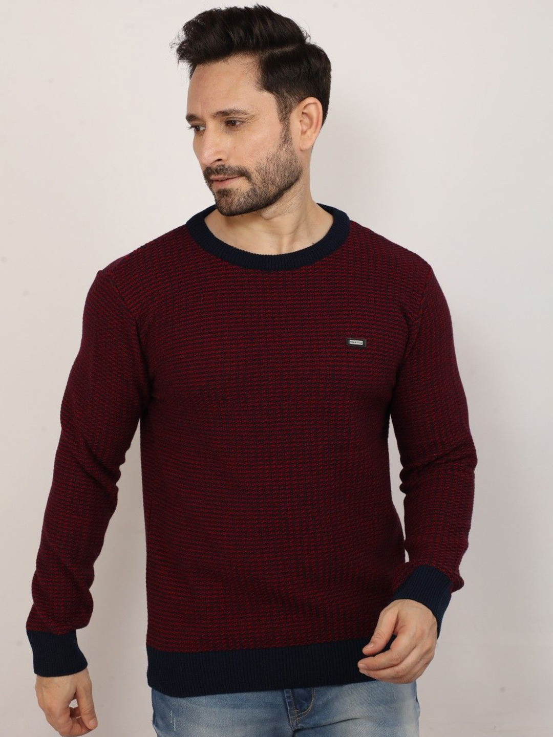 Klub Fox Men Ribbed Pullover