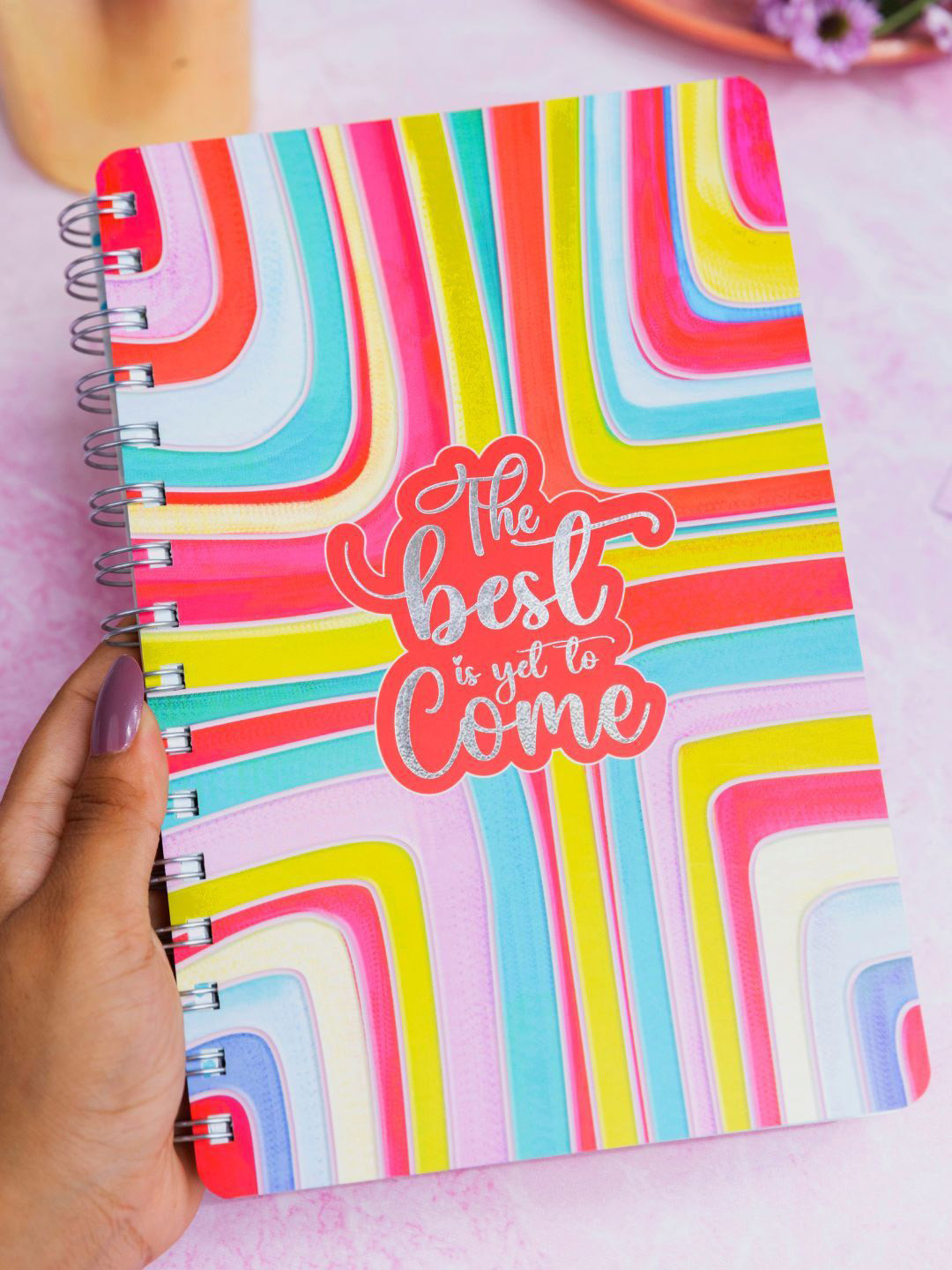 Doodle Blue and Red Self Design Planner Stationery