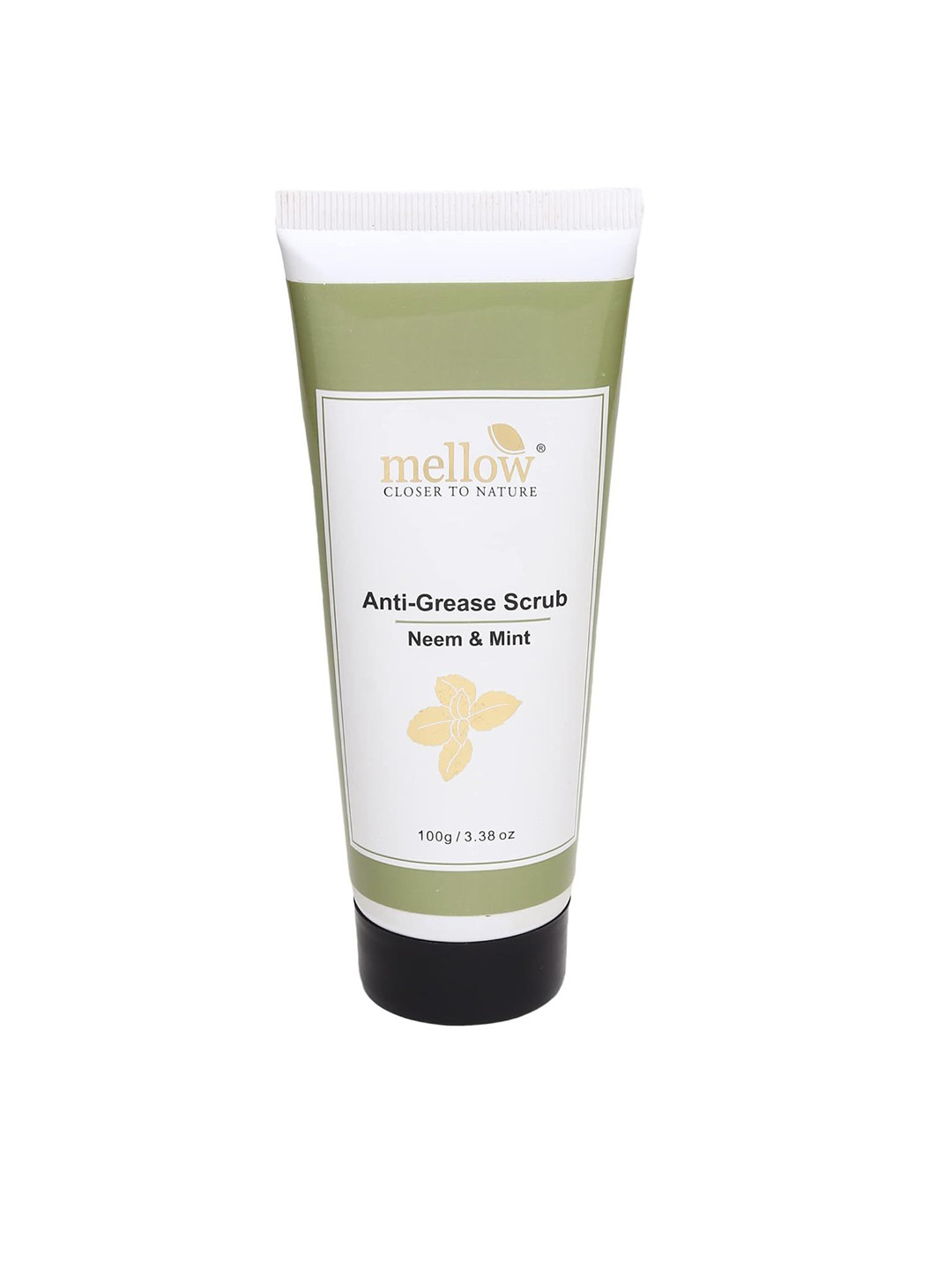 MELLOW Herbals Ayurvedic Anti Grease Scrub- 100 g