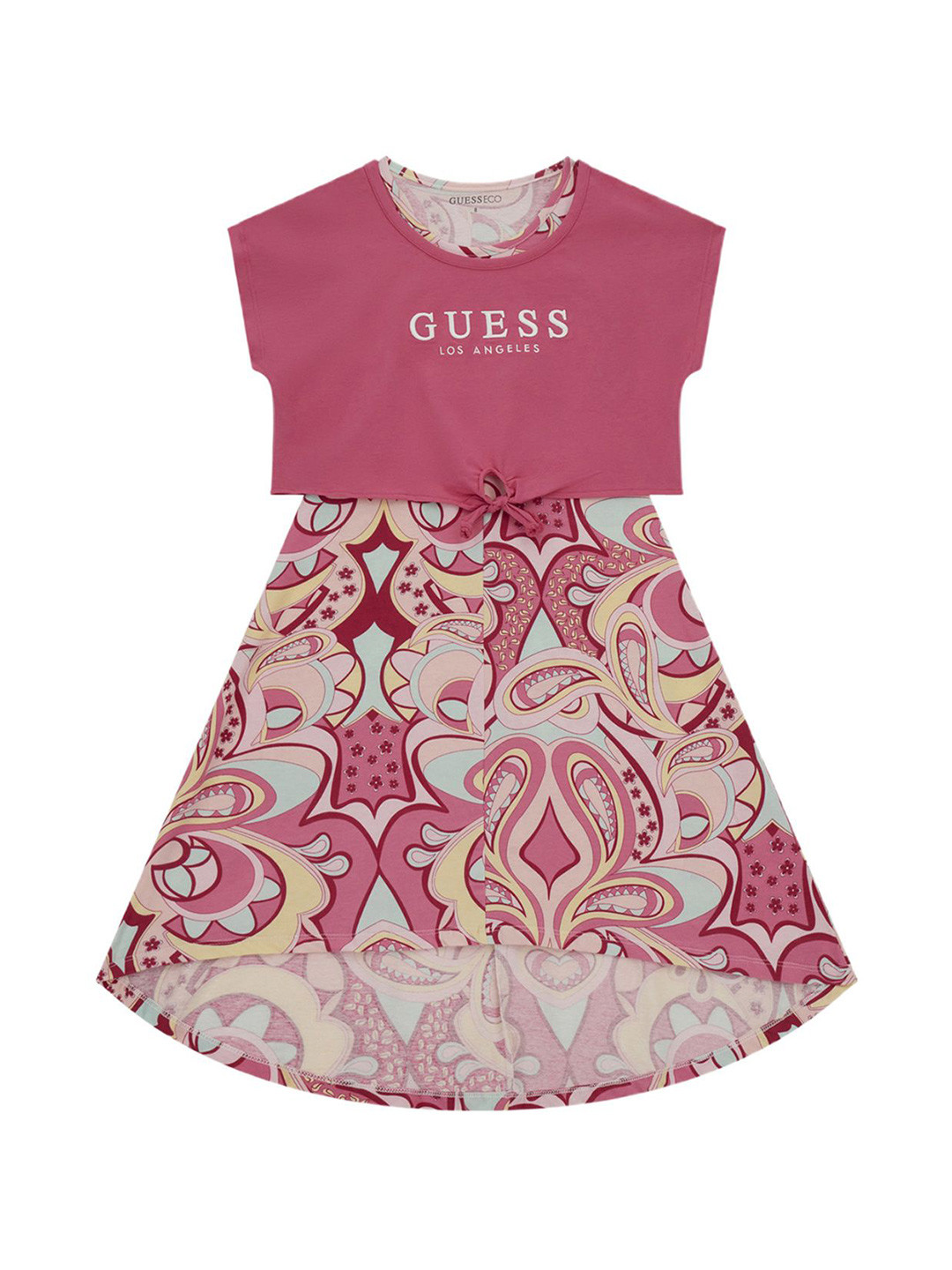 GUESS kids Print Short Dress