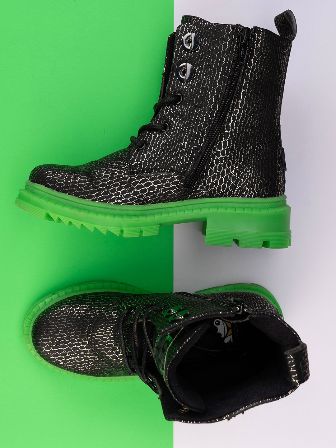 HOPUP Kids Lace-Ups Boots