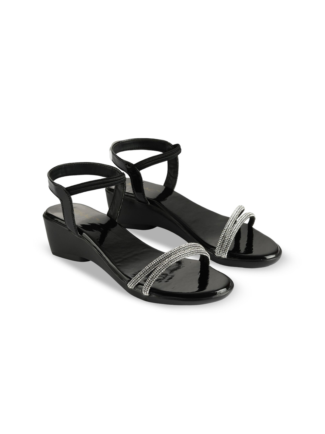 MOSAC Embellished Platform Sandals