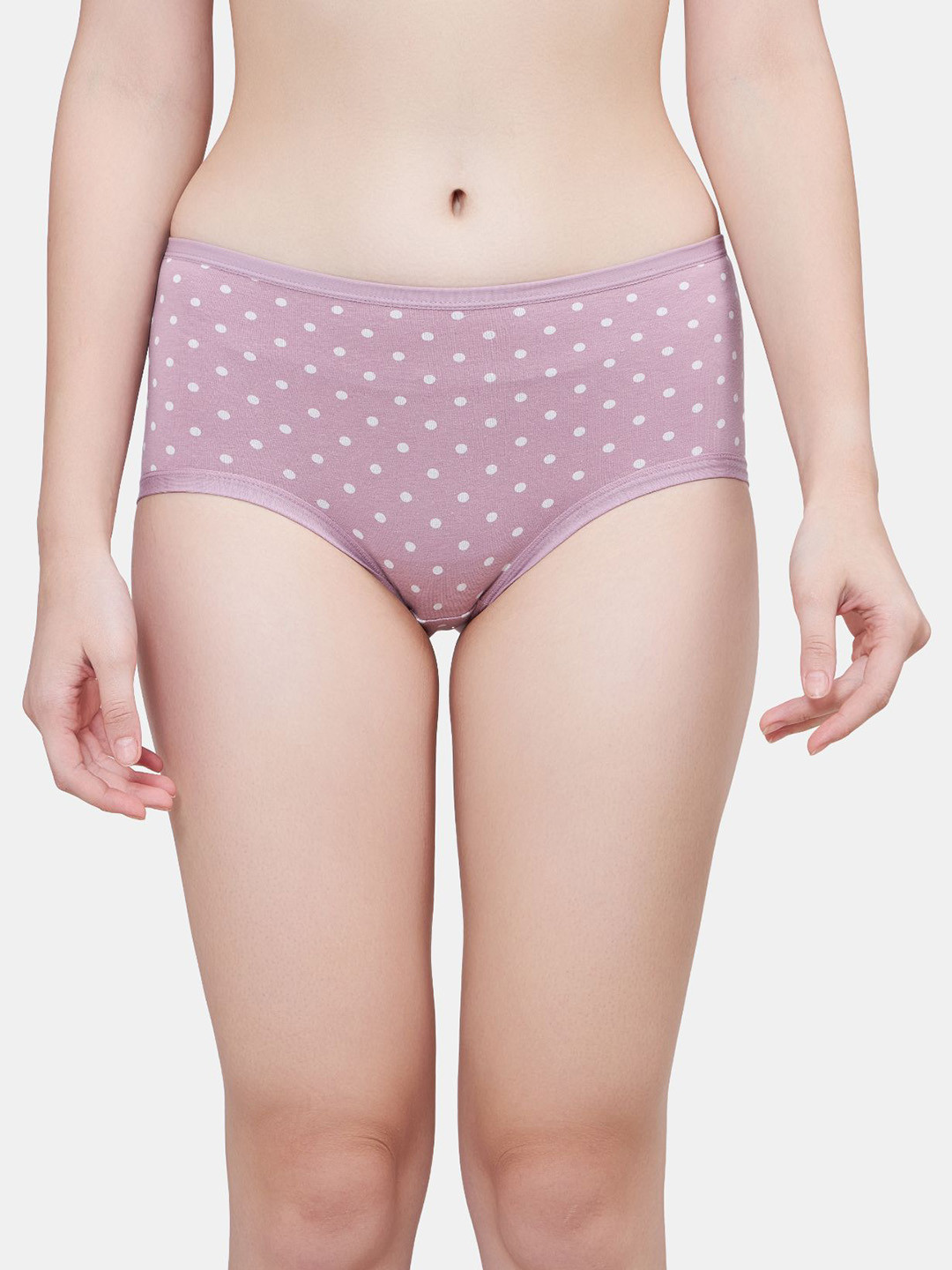 PLUMBURY Women Printed Hipster Briefs