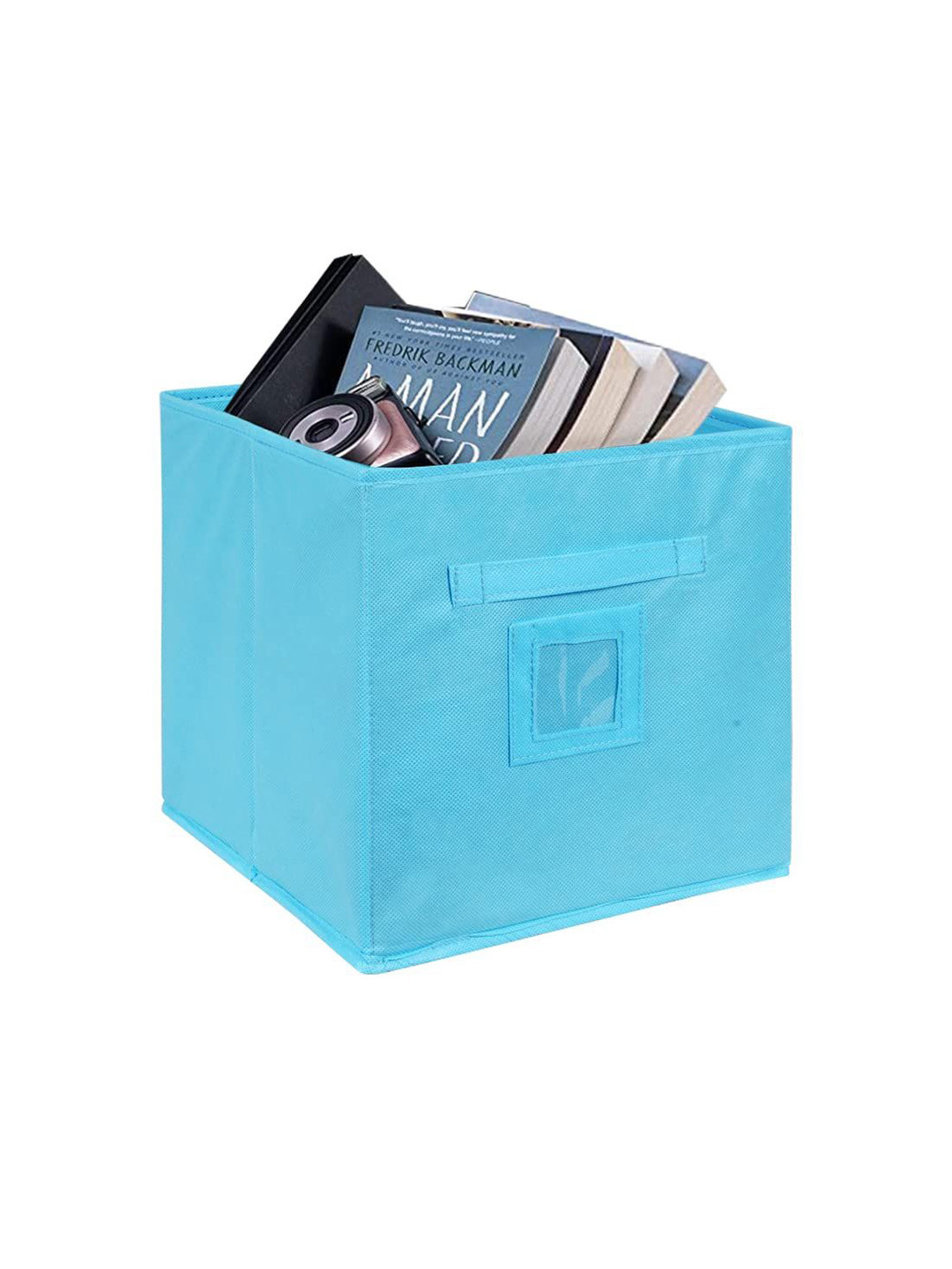 prettykrafts Blue Collapsible Drawer Organiser