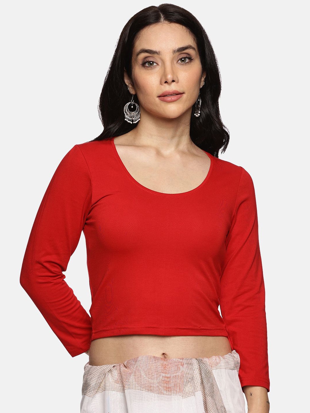 NOT YET by us Non-Padded Saree Blouse