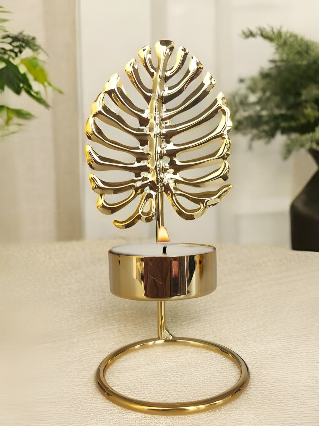 Art Street Diwali Tealight Holder Palm Leaf Puja Diya