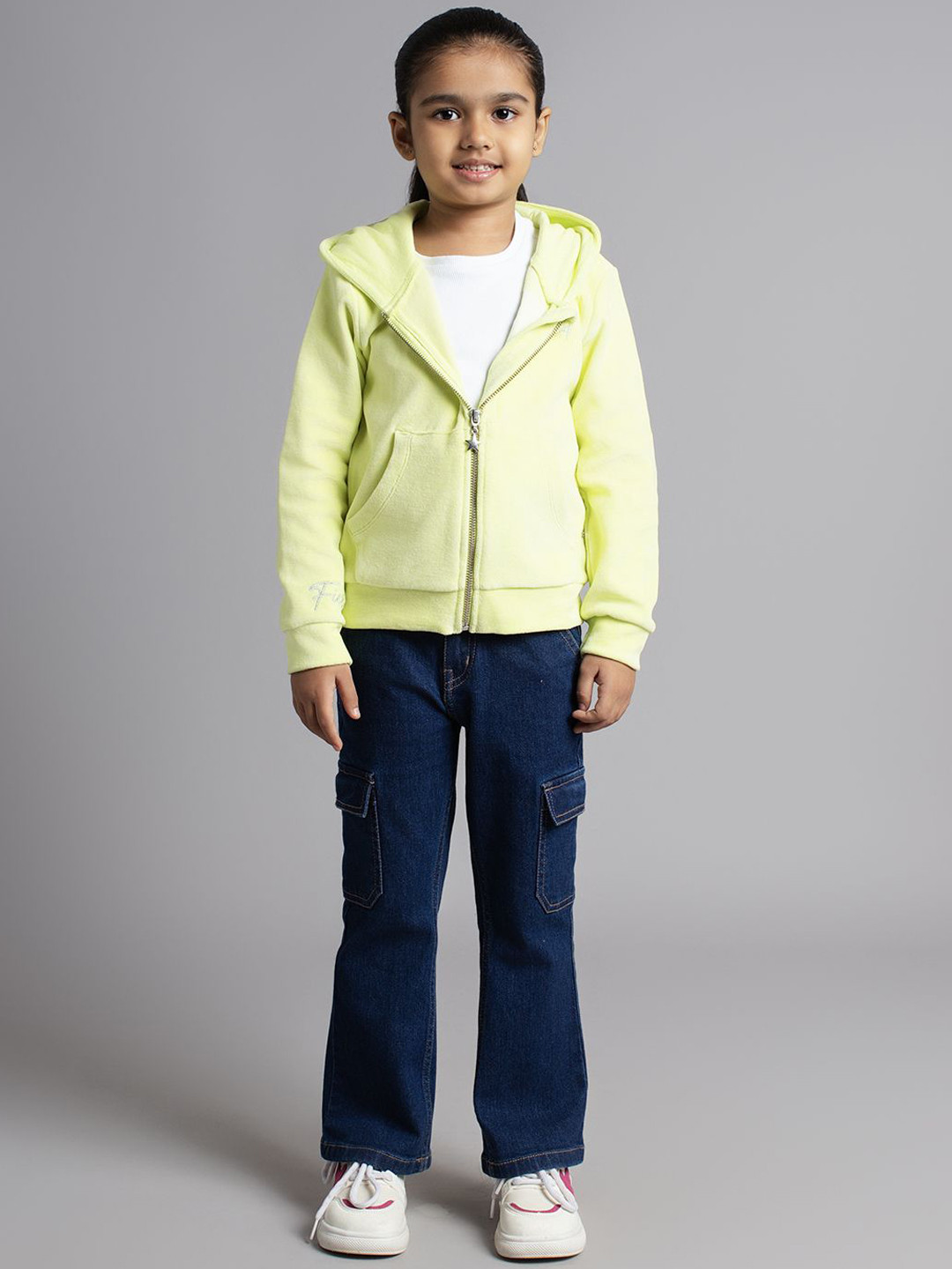 Ed-a-Mamma Girls Hooded Tailored Jacket