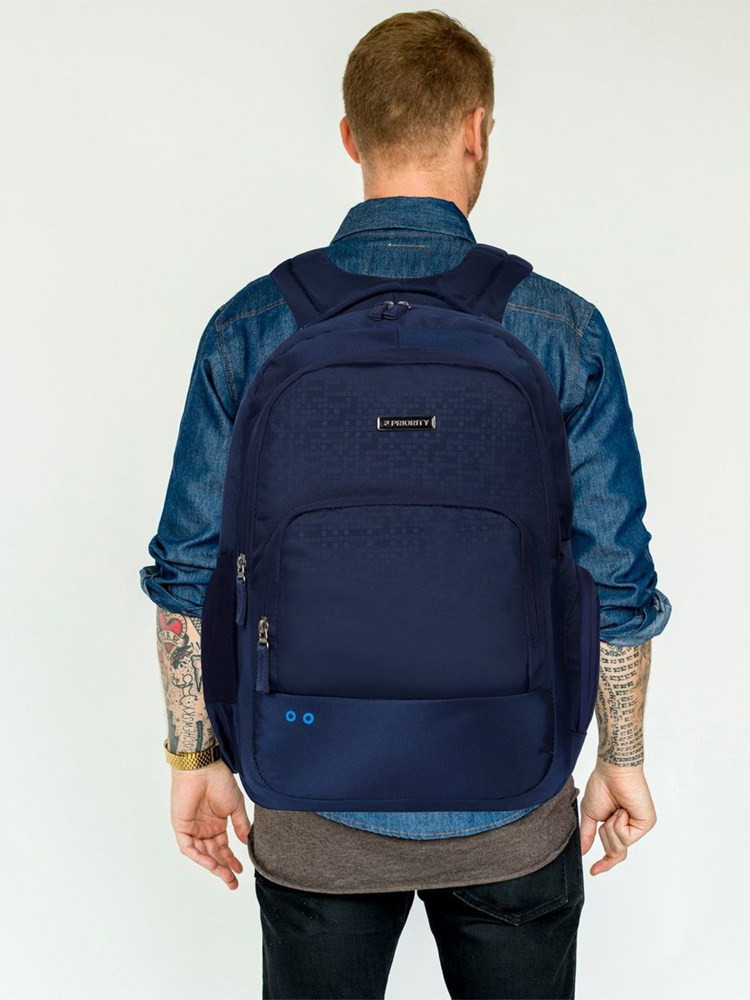 Priority Unisex Large Padded Backpack