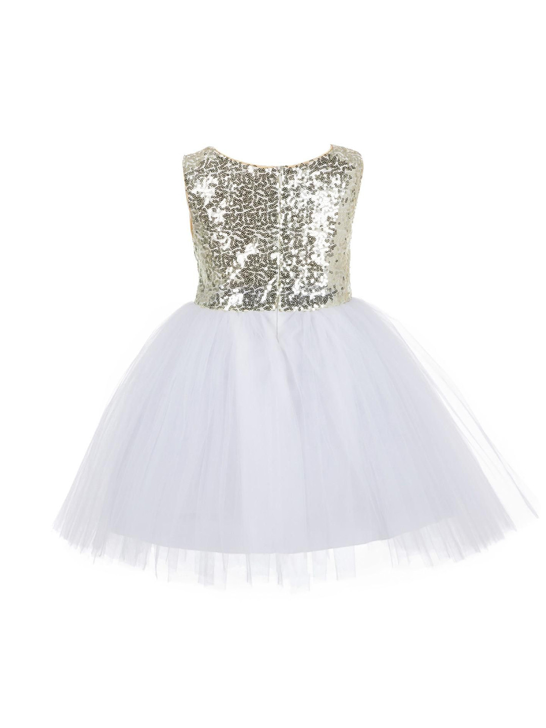 Wish little Girls Embellished A-Line Knee Length Dress