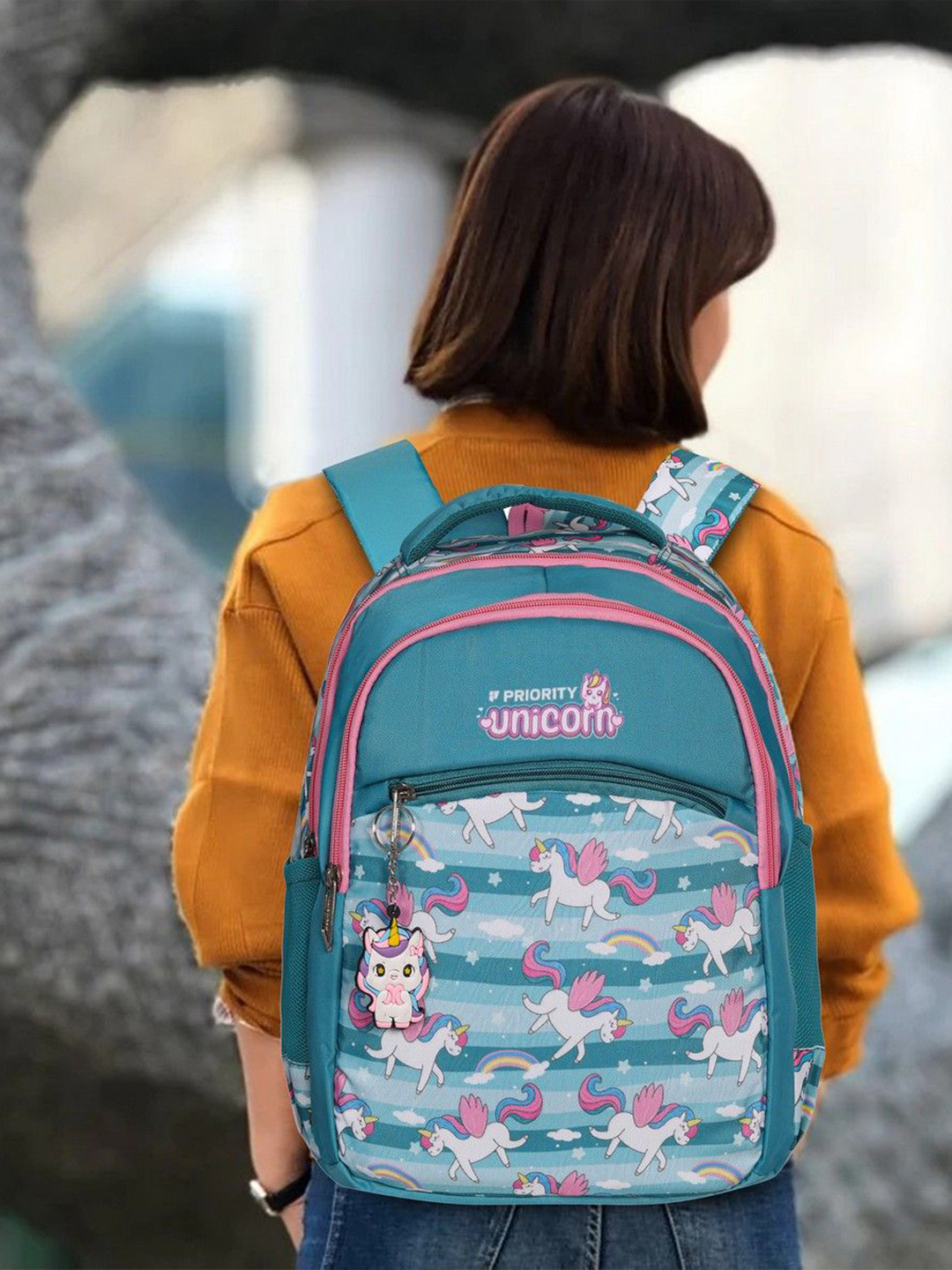 Priority Kids Graphic Padded Backpack