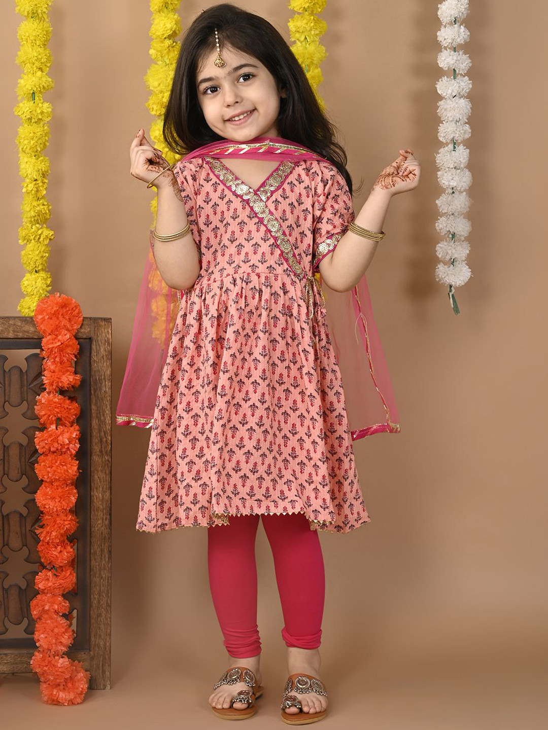 Here&Now X Kinder Kids Girls Kurta Sets
