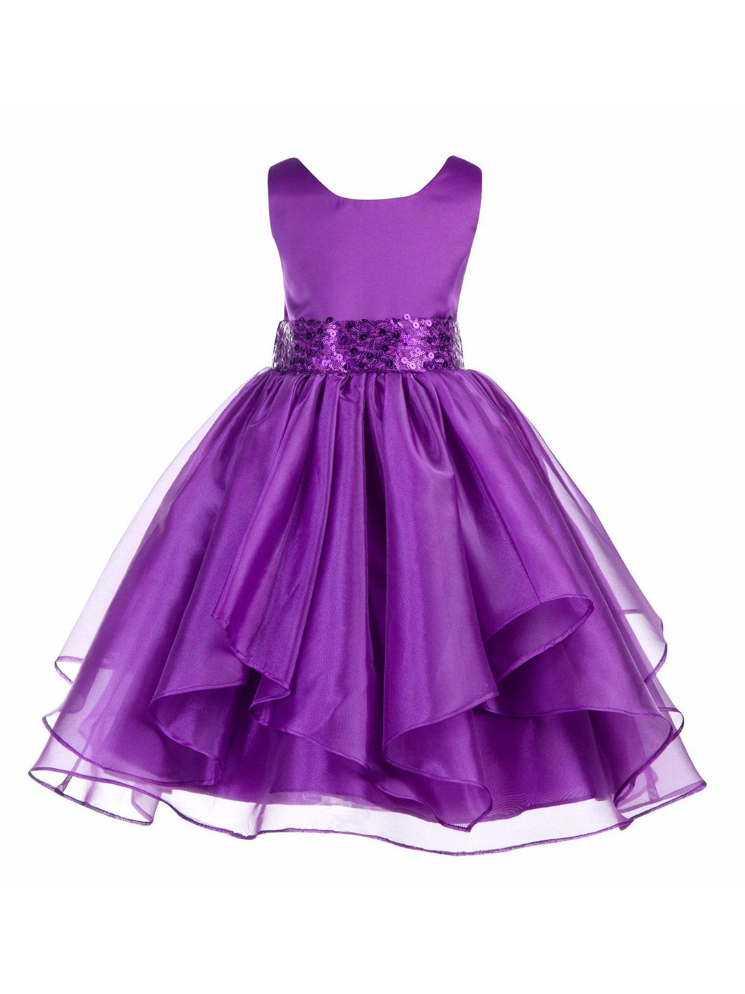 Wish little Girls Net Fit and Flare Maxi Dress