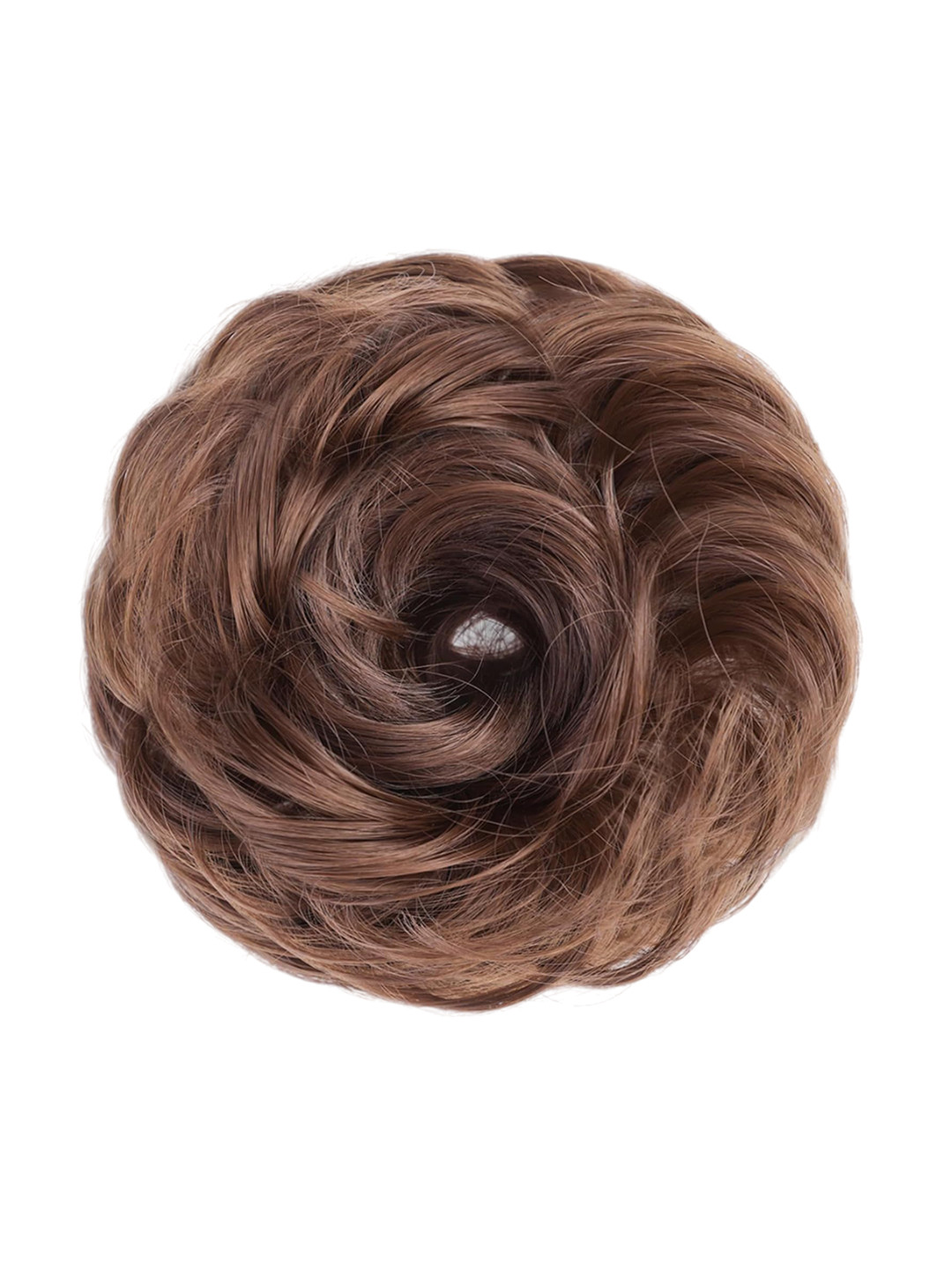 D-Divine Premium Wavy Refal Brow Bun-Brown
